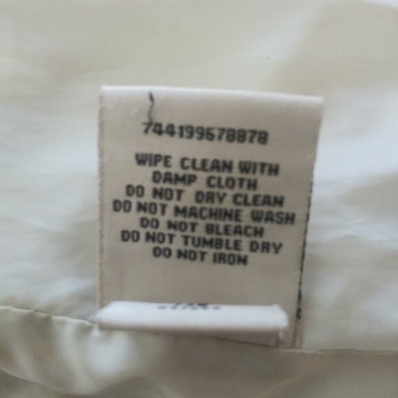 J2 women's size M faux leather cream color moto jacket - Picture 9 of 15